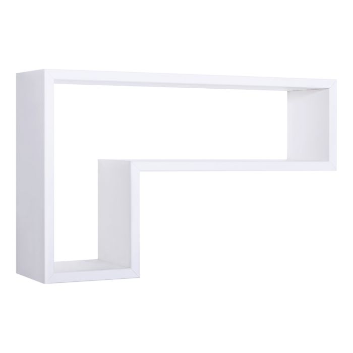 Mensola da parete colore Bianco 61x37 cm mod. Lettera main product photo