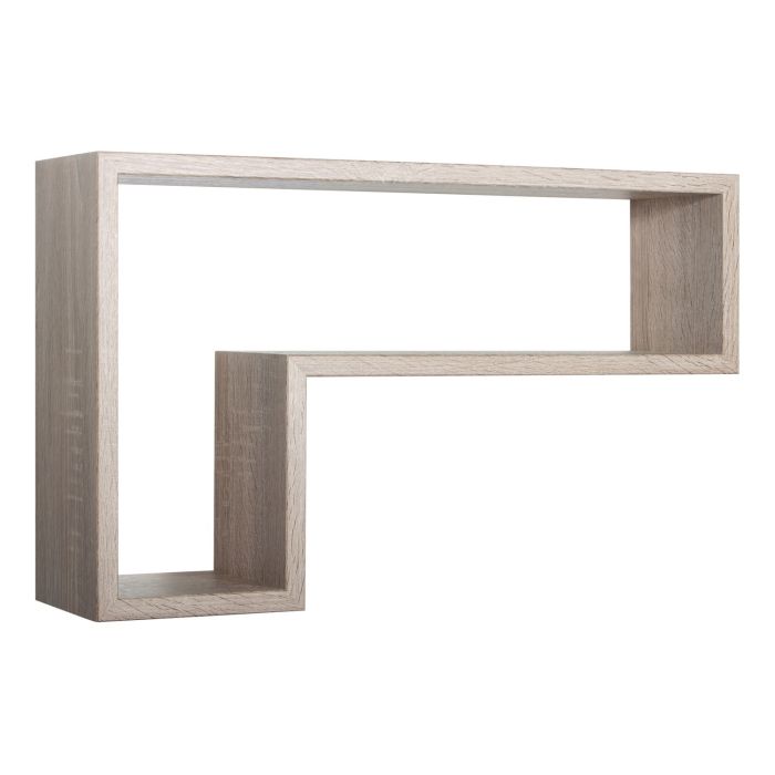 Mensola da parete colore Rovere Sagerau 61x37 cm mod. Lettera main product photo