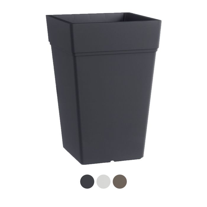 Vaso Quadrato vari colori disponibili 38x38 CM H 65 o 80 CM mod. Stalk main product photo