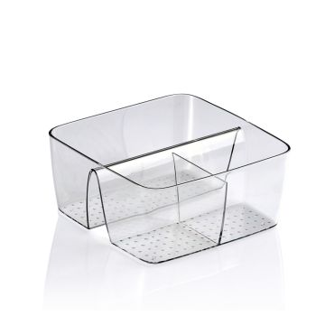 Contenitore Piccolo Trasparente in Materiale Termoplastico Mod. Table Container