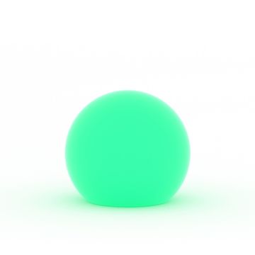 Lampada sfera luminosa da giardino Ø 70 cm Luce Verde con Cavo mod. Hoop