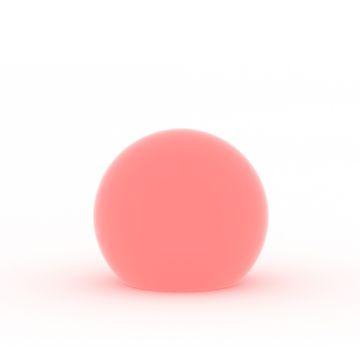 Lampada sfera luminosa da giardino Ø 70 cm Luce Rosso con Cavo mod. Hoop