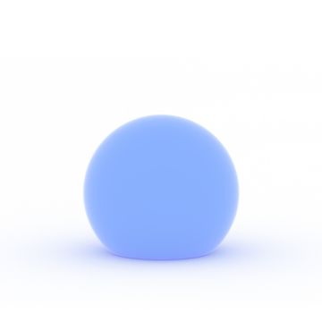 Lampada sfera luminosa da giardino Ø 70 cm Luce Blu con Cavo mod. Hoop