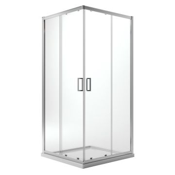 Box Doccia Rettangolare 70x75 H198 Trasparente 6mm mod. Ready