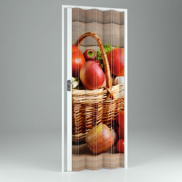 Porta a Soffietto da Interno in PVC Fruit 89,5x214 cm mod. Vera