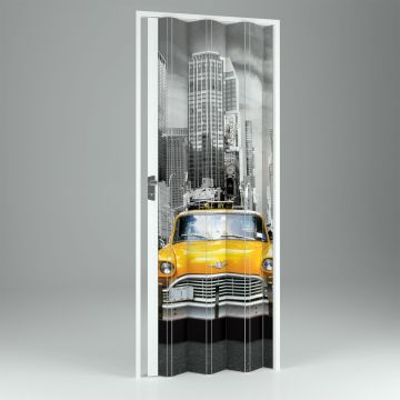 Porta a Soffietto da Interno in PVC New York 102x214 cm mod. Vera