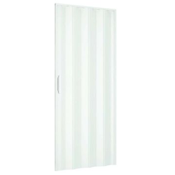 Porta a soffietto da interno in kit in PVC Bianca 82x220 cm mod. Simona