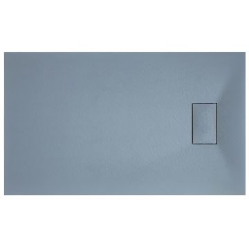Piatto Doccia 70x140x2,6 cm Grigio Effetto Pietra mod. Strong