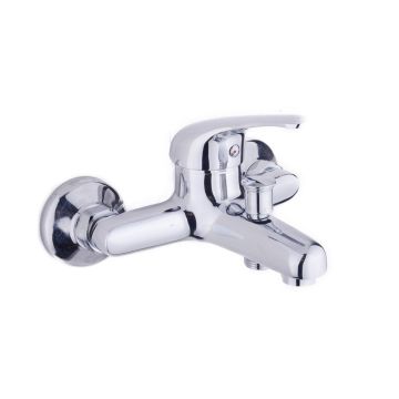 Miscelatore vasca con kit doccia Cromo con Leva monocomando mod. Alice