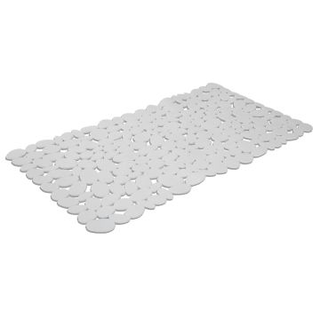Tappeto Antiscivolo Vasca Grigio in PVC Mod. Bali