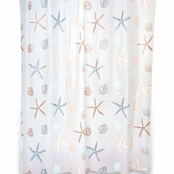 Tenda Doccia Fantasia Fantasia Marina in PEVA varie misure disponibili Mod. Seychelles