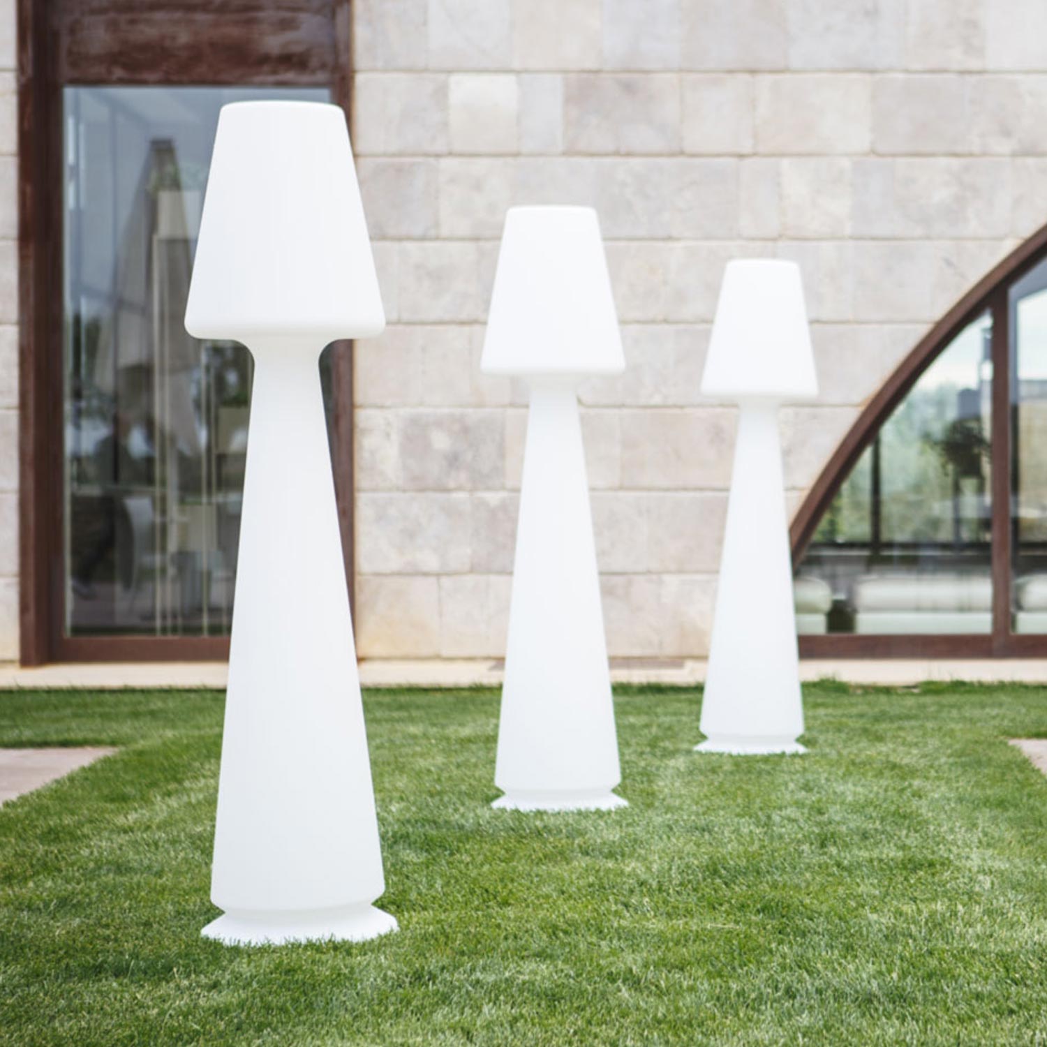 stehlampe garten