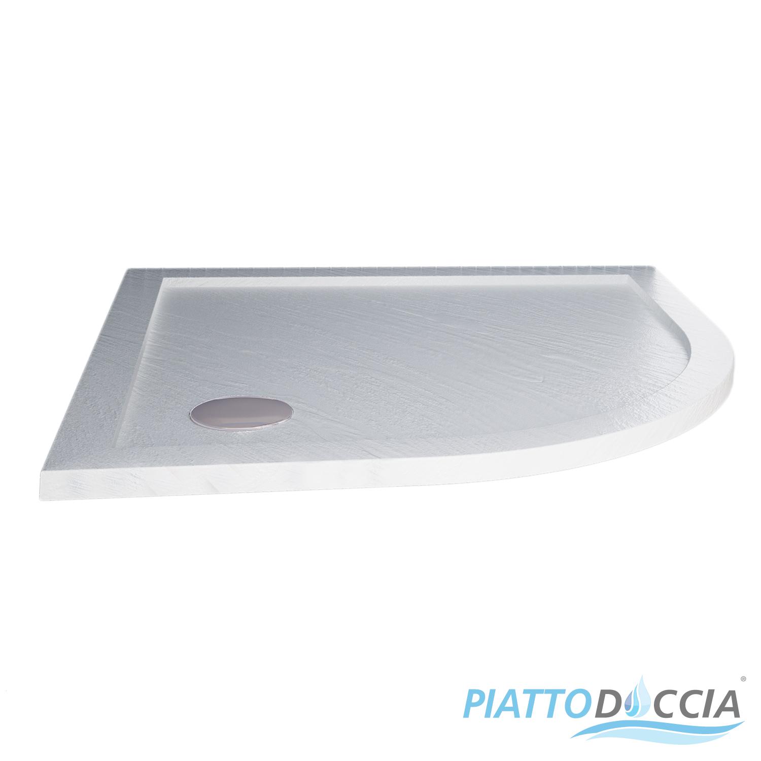 40mm Slimline Acrylic Quadrant Shower Enclosure Tray with Waste 900 x 900 mm