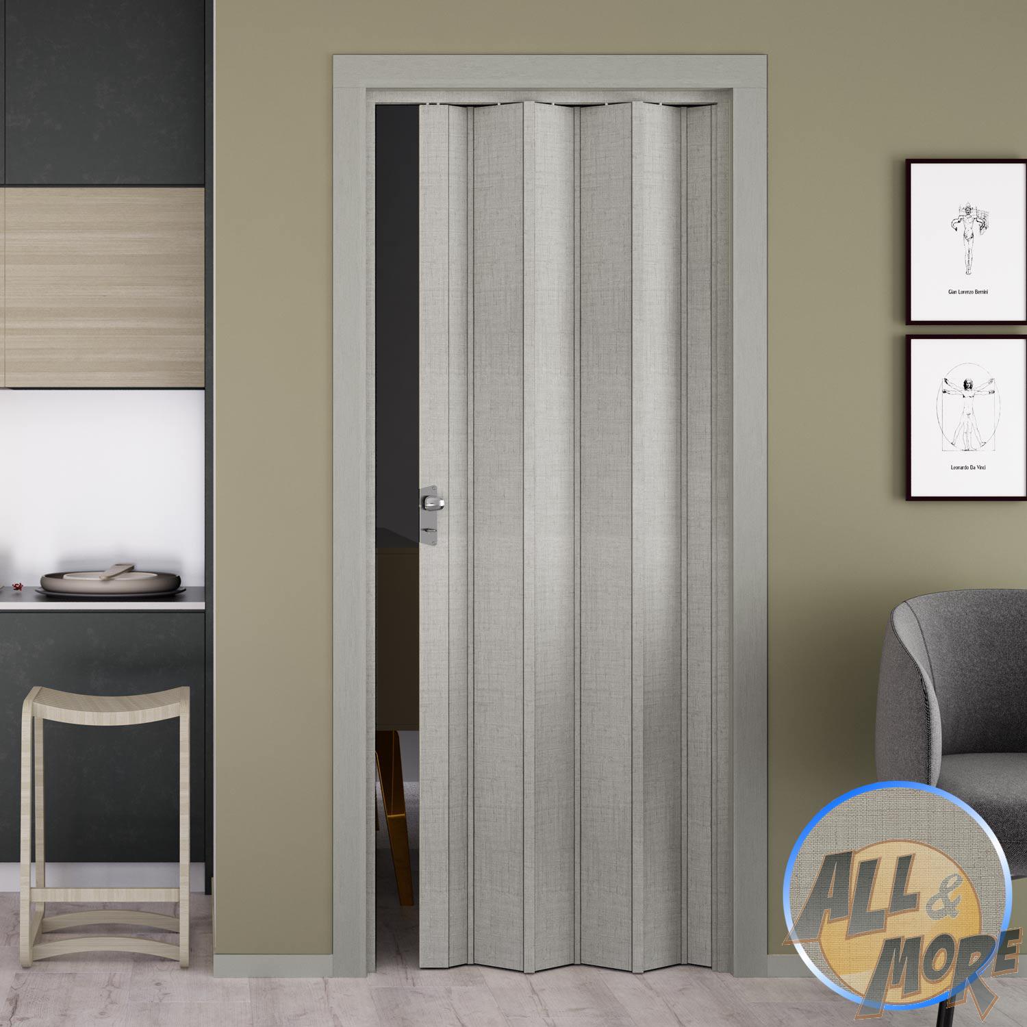 PORTE ACCORDÈON PLIANTE EN PVC SUR MESURE EXTENSIBLE 88