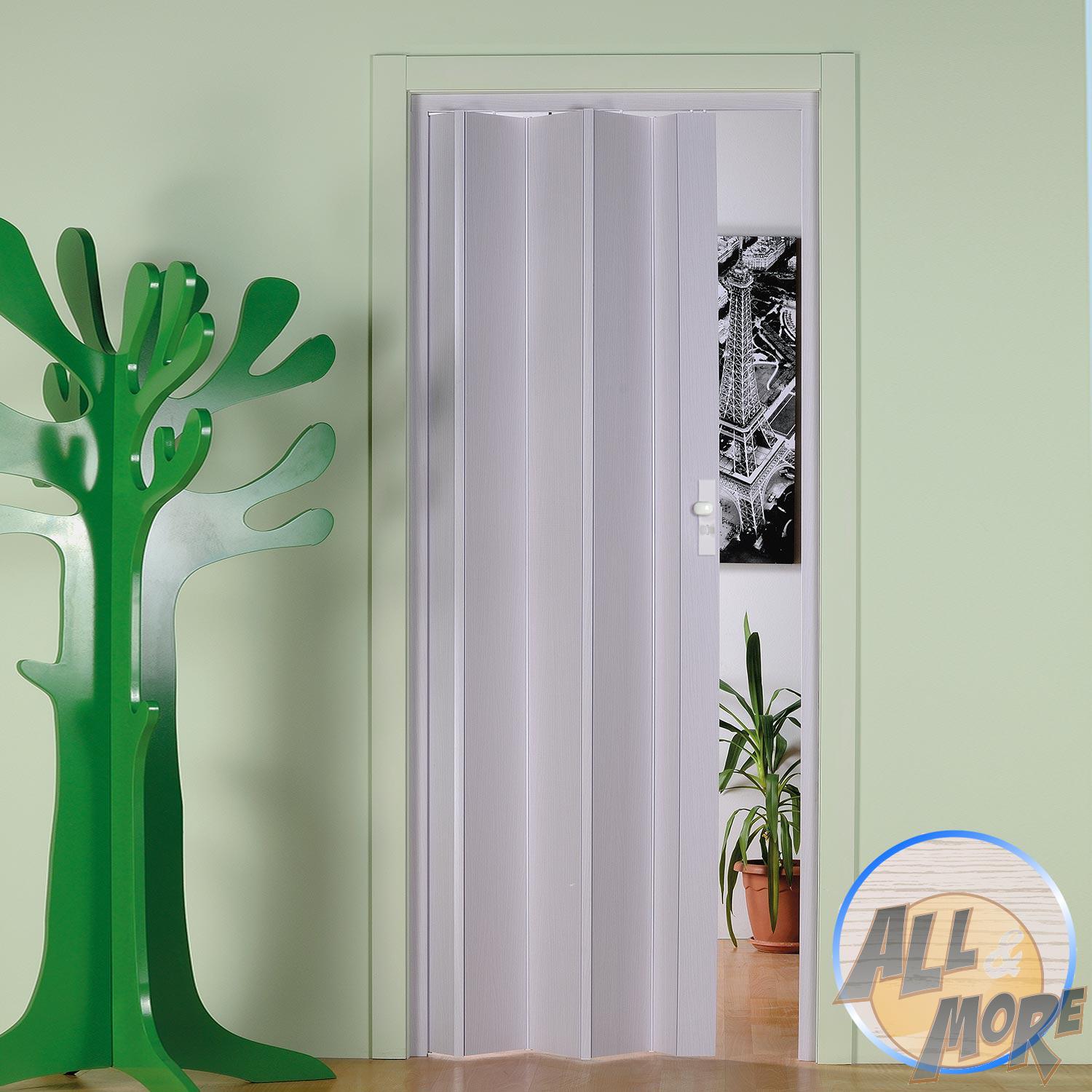 Porte Accordeon Reductible Pliante Pvc Coulissante Sur Mesure