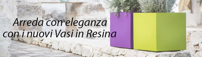 vasi in resina